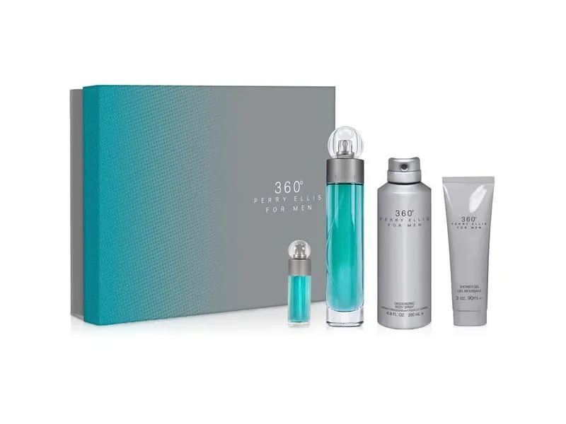 Perry Ellis 360 EDT For Men 100ML Set