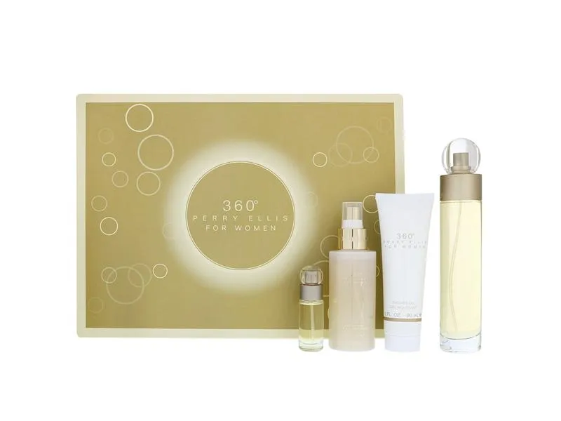 Perry Ellis 360 EDT For Women 100ML Set