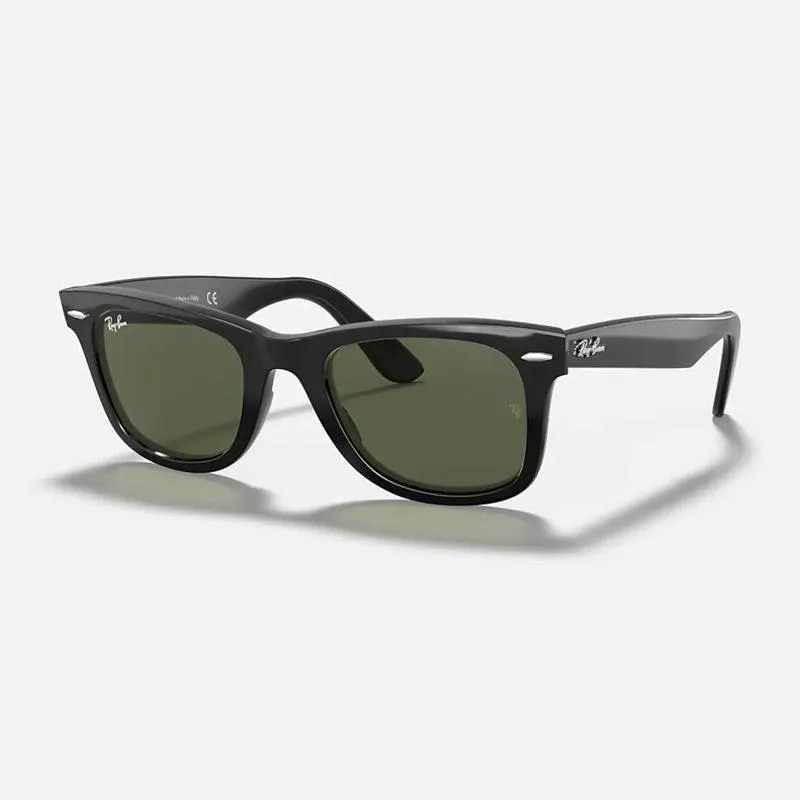 RAY-BAN Original Wayfarer Square Unisex Sunglasses Black Frame - 2140 901