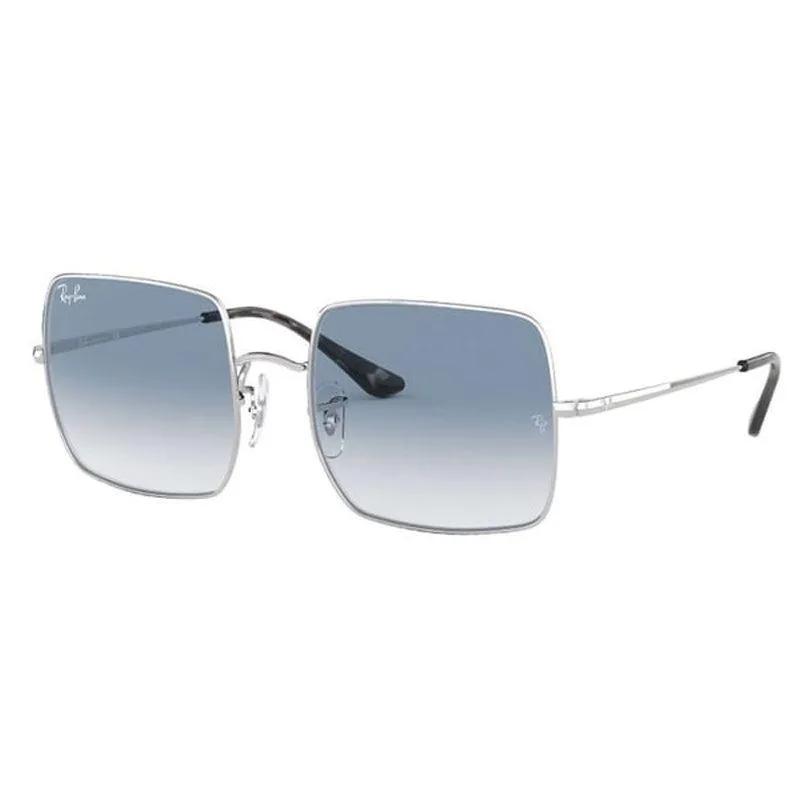 RAY-BAN Square Women Sunglasses Silver Frame - RB1971 91493F