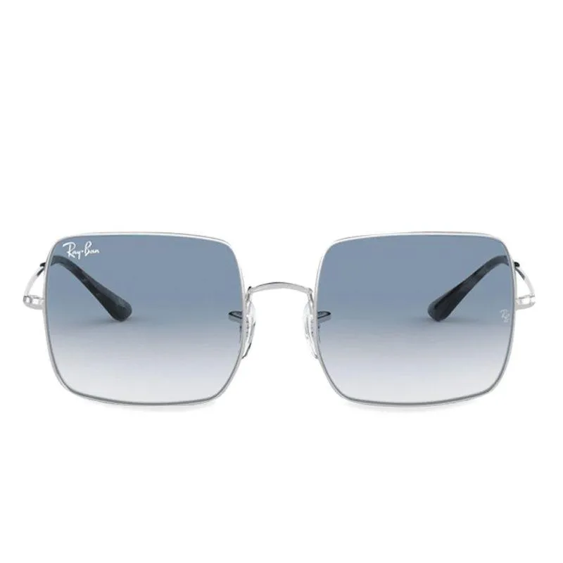 RAY-BAN Square Women Sunglasses Silver Frame - RB1971 91493F