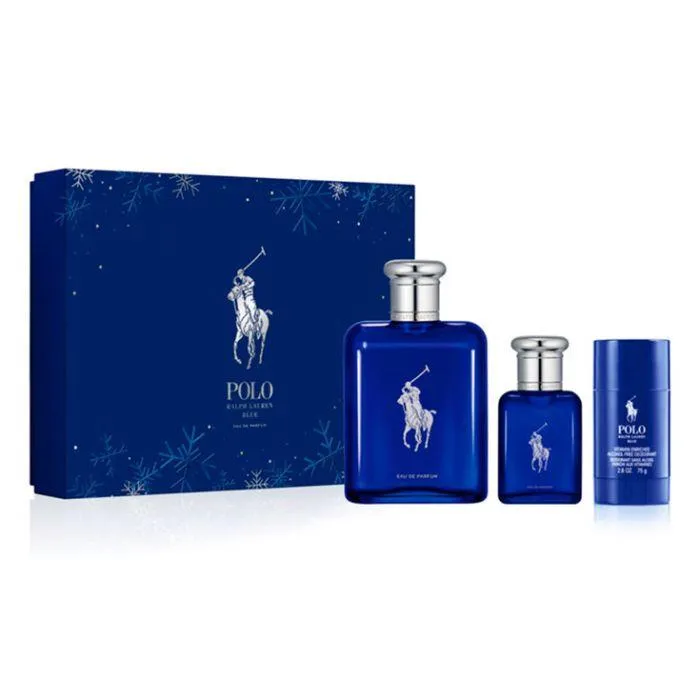 Ralph Lauren Polo Blue EDP For Men 125ML Set