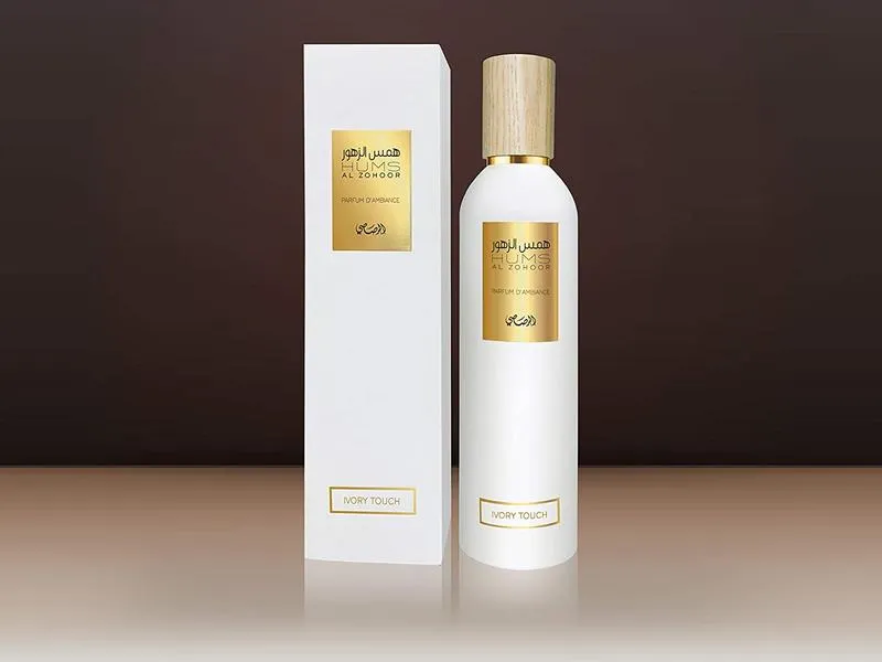 Rasasi Hums Al Zohoor Ivory Touch Air Fresheners 250ML