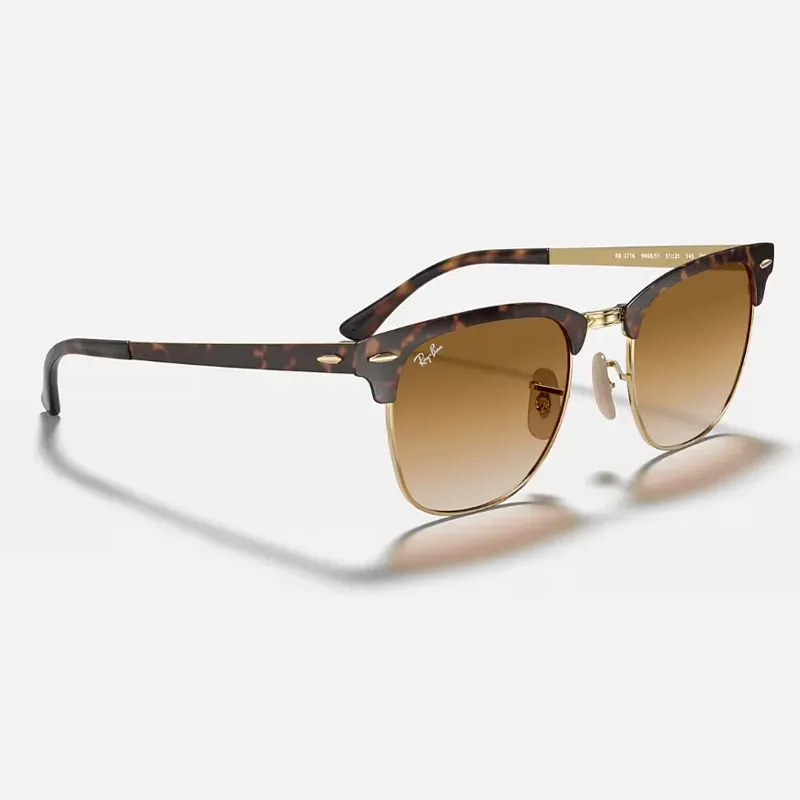 Ray-Ban Sunglasses For Unisex CLUBMASTER METAL RB3716 900851