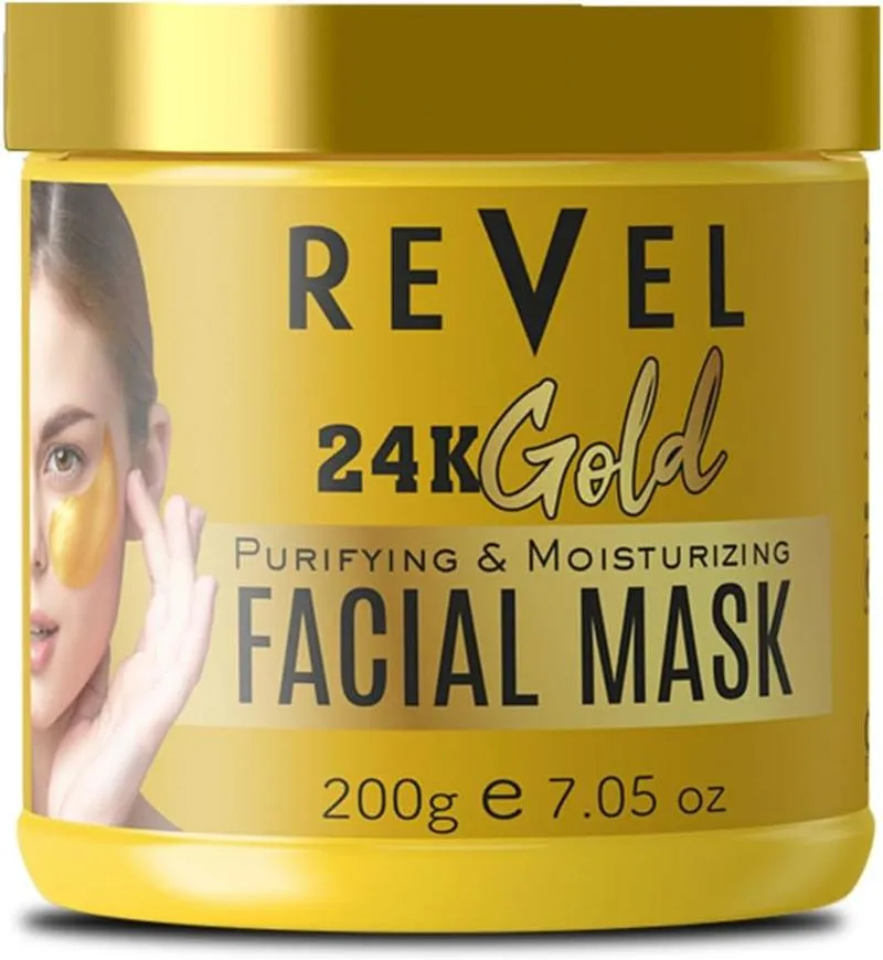 Revel 24k Gold Purifying & Moisturizing Facial Mask 200G
