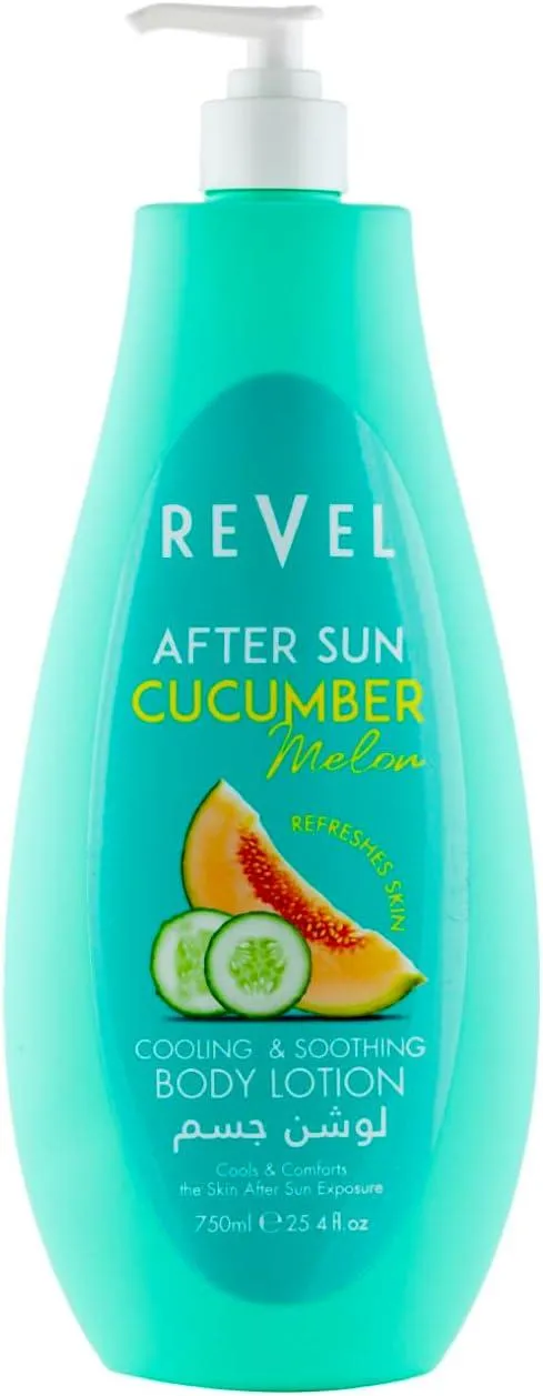Revel After Sun Cucumber Melon Cooling & Soothing Body Lotion 750ML