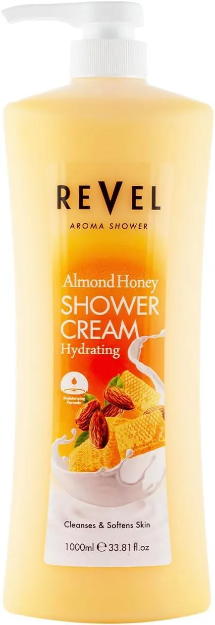 Revel Almond Honey Shower Cream 1L