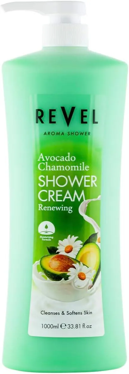 Revel Avocado Chamomile Shower Cream 1L