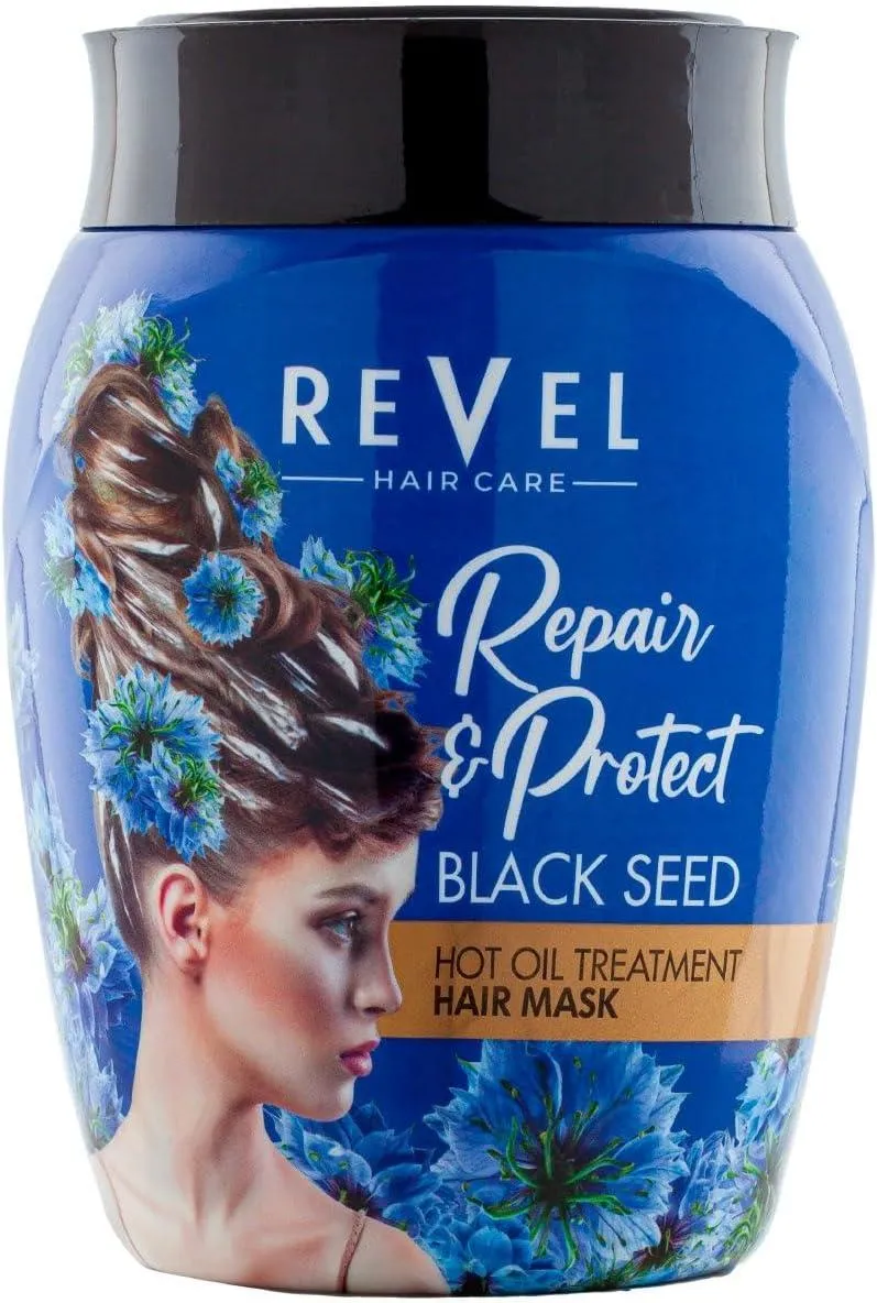 Revel Black Seed Hot Oil Treatment Hair Mask 1L