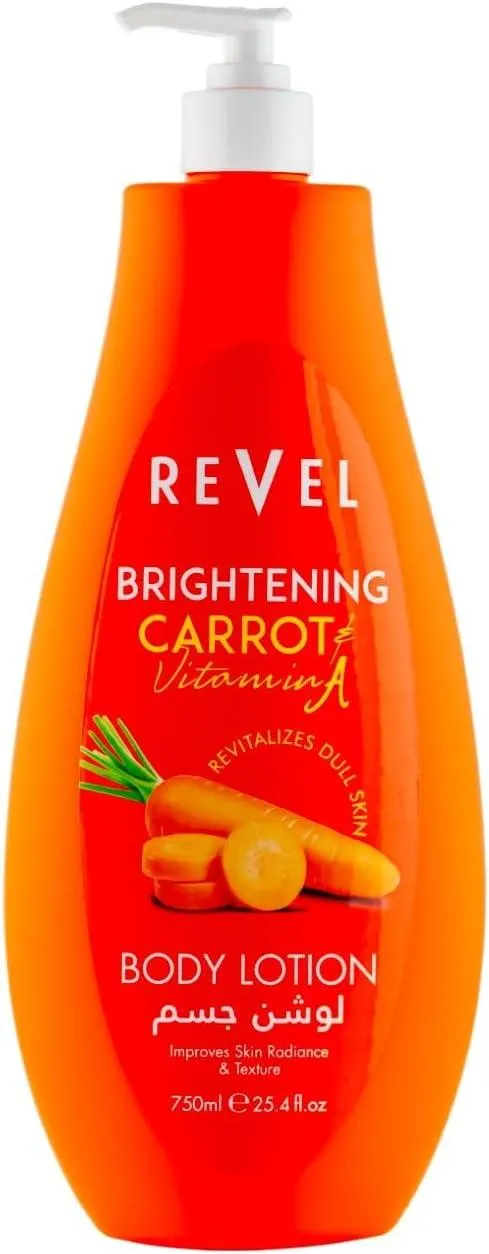 Revel Carrot Whitening Body Lotion 750ML