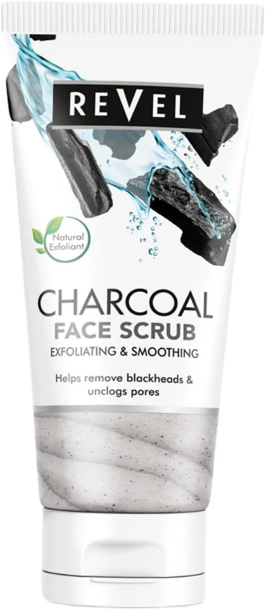 Revel Charcoal Detox Face Scrub 150ML