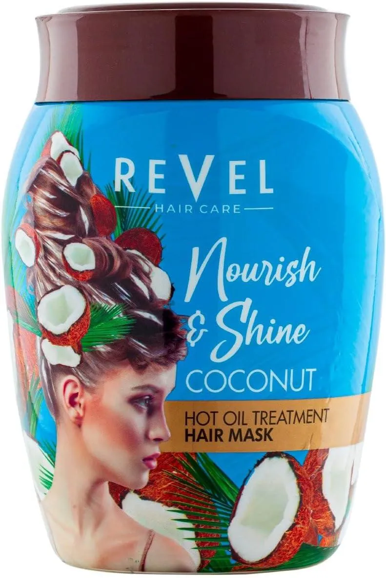 Revel Coconut Hot Oil Treatment Hair Mask 1L