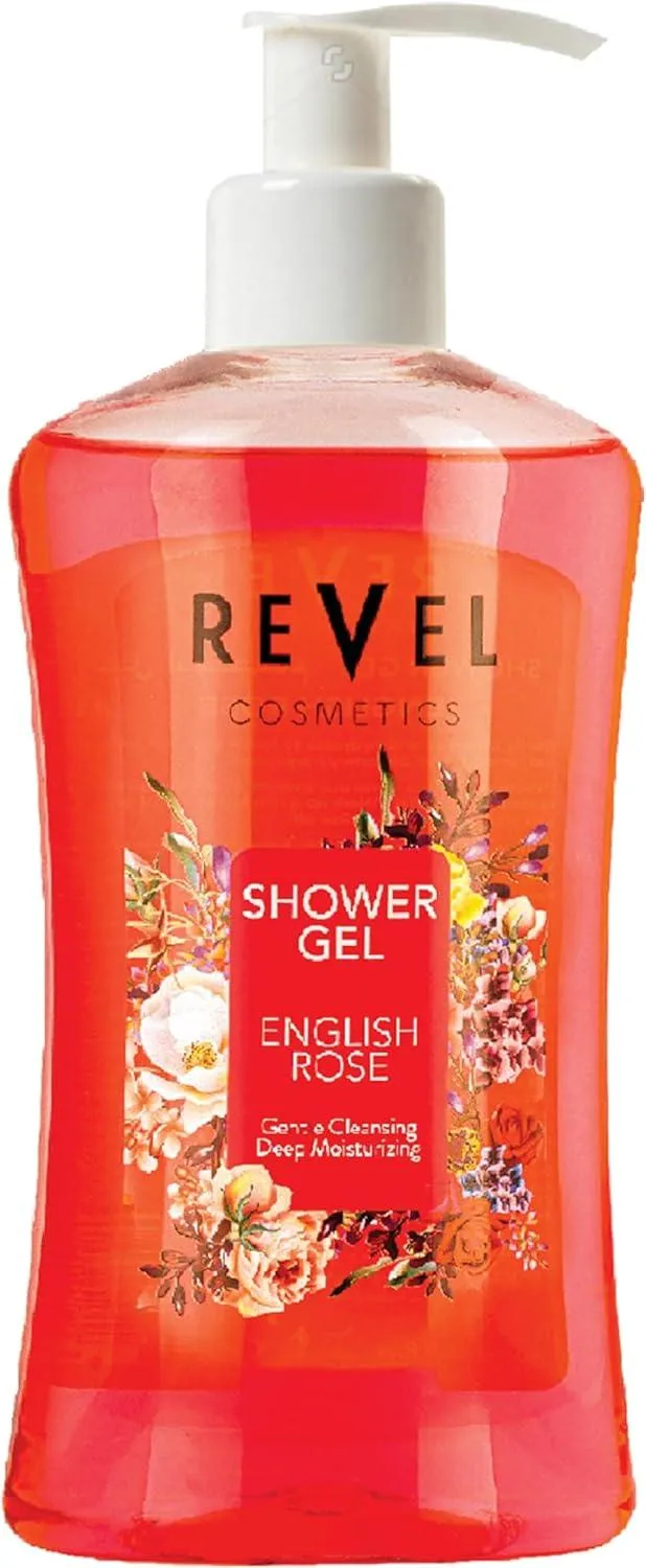 Revel English Rose Shower Gel Red 1L
