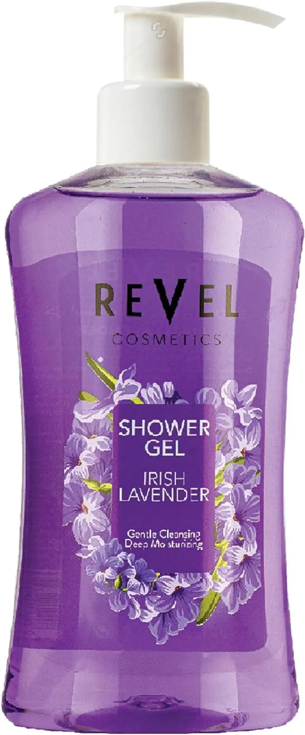 Revel Irish Lavender Shower Gel Purple 1L