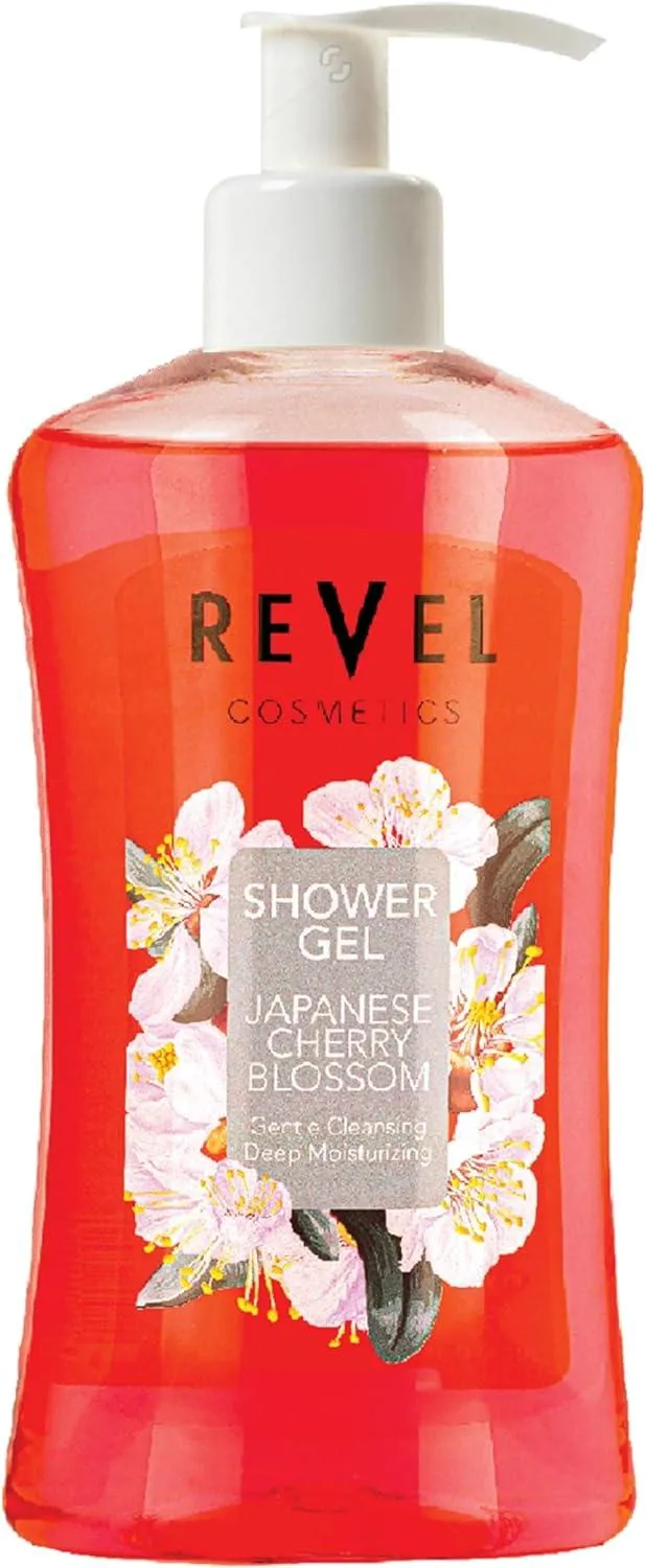 Revel Japanese Cherry Blossom Shower Gel Pink 1L