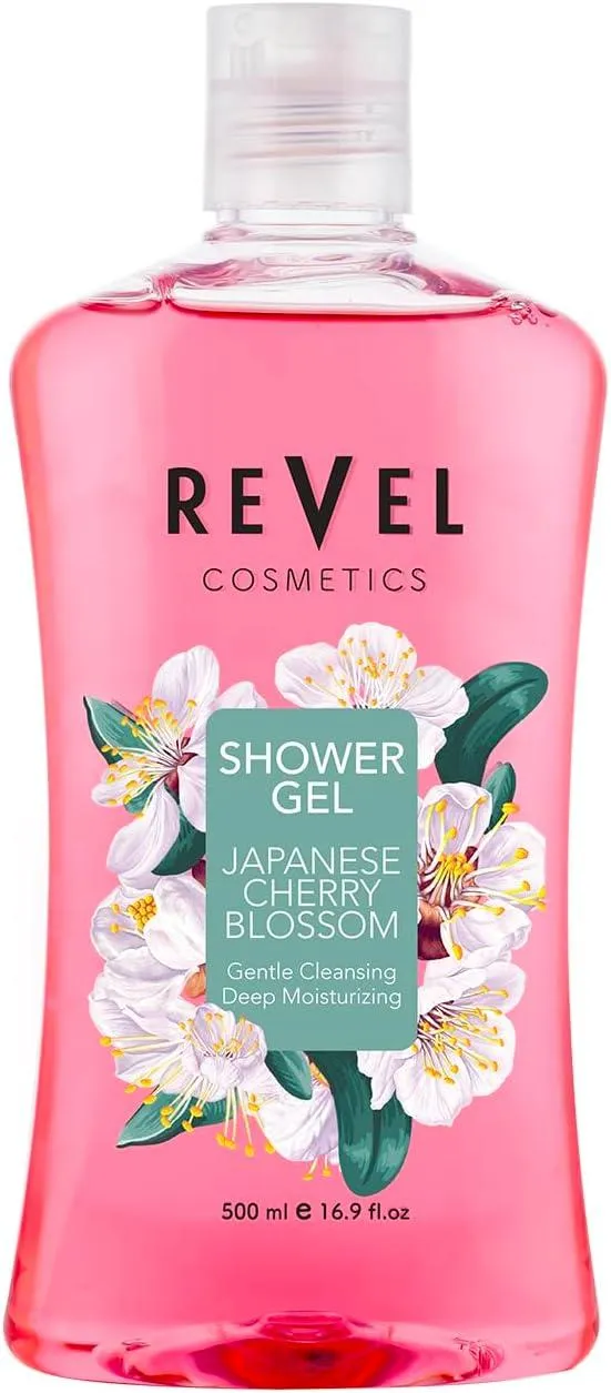 Revel Japanese Cherry Blossom Shower Gel Pink 500ML