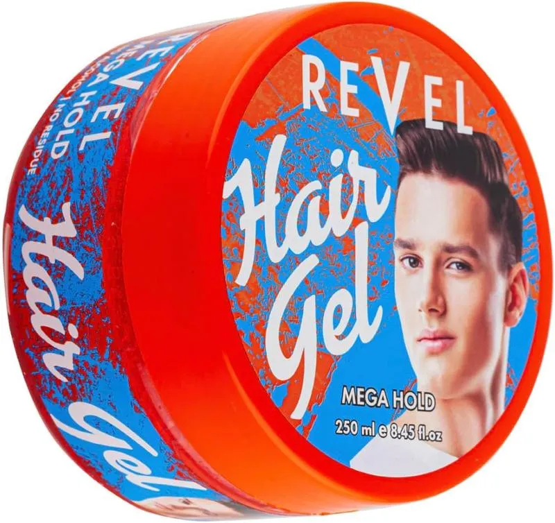 Revel Mega Hold Hair Styling Gel 250ML