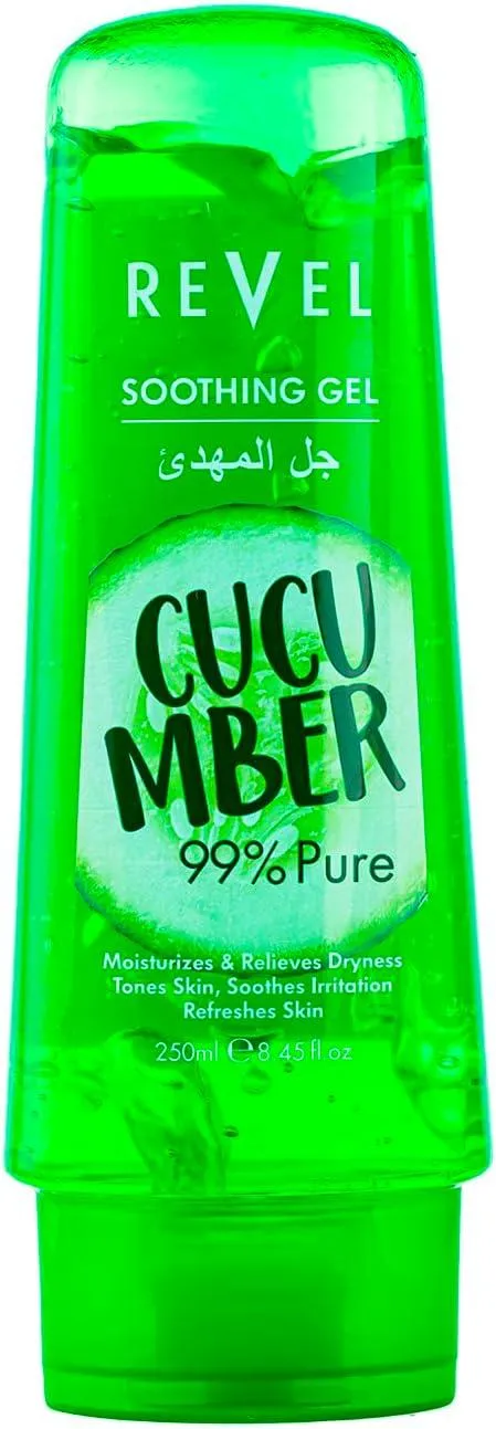 Revel Natural Cucumber Moisturizing Soothing Gel 250ML