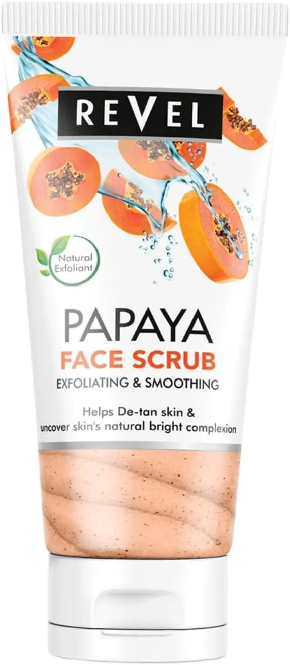 Revel Papaya Face Scrub 150ML