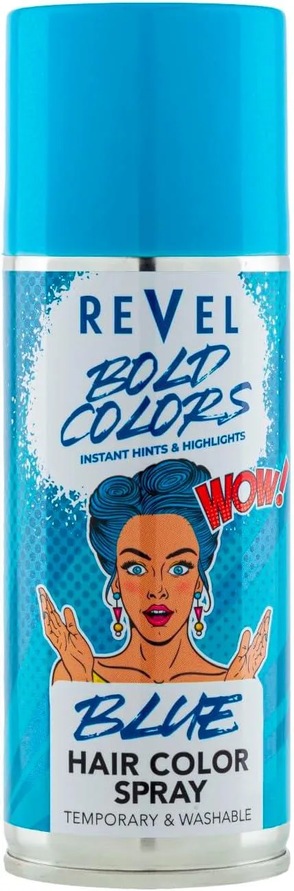 Revel Temporary Blue Hair Colour Spray 150ML