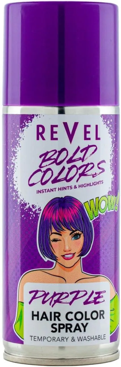 Revel Temporary Purple Hair Colour Spray 150ML