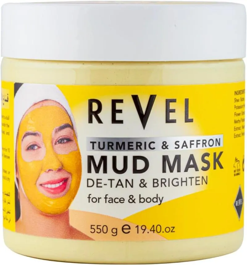 Revel Turmeric & Saffron Mud Mask 550G