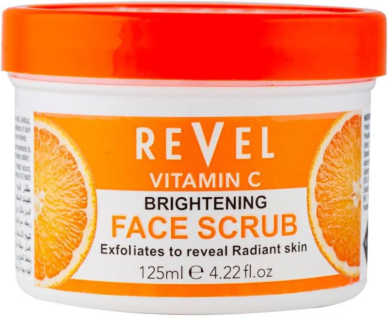 Revel  Vitamin C Facial Face Scrub 125ML