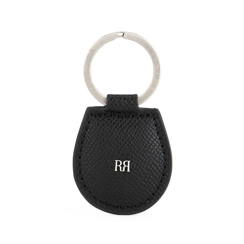 Riblor Doris Round Key Ring Black
