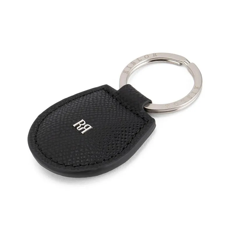 Riblor Doris Round Key Ring Black