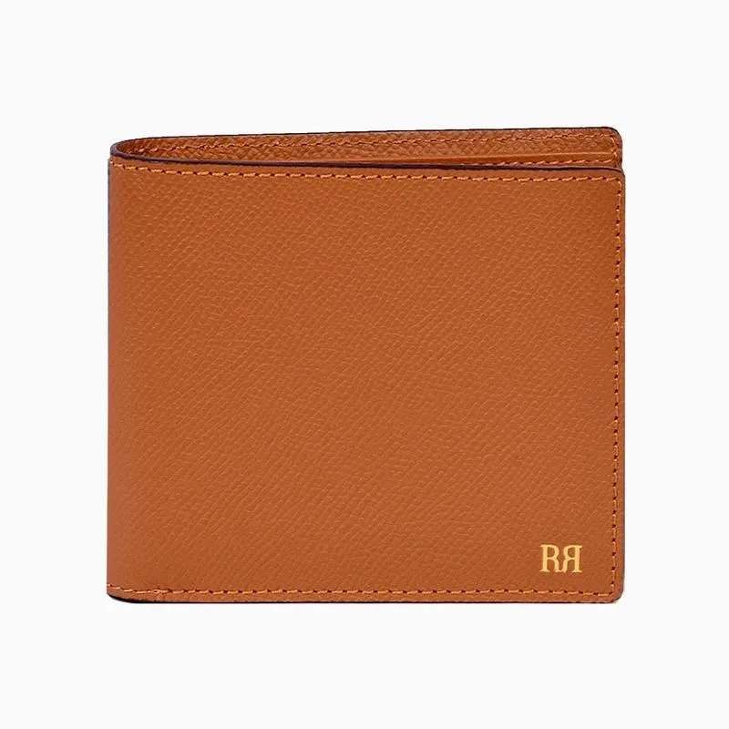 Riblor Serafino 8 Card Italian Leather Wallet Brown