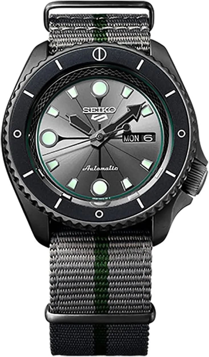 SEIKO Limited Edition Automatic 5 Sports WATCH Srpf75K1, Gray