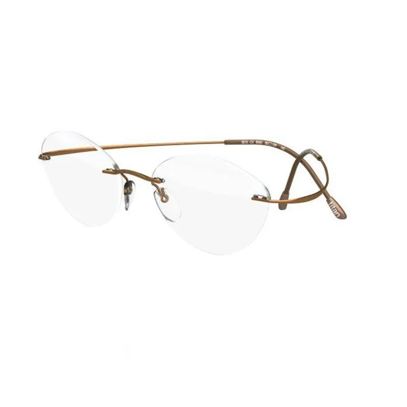 SILHOUETTE Cat Eye Unisex Sunglasses Gold Frame - SIL5515 8540
