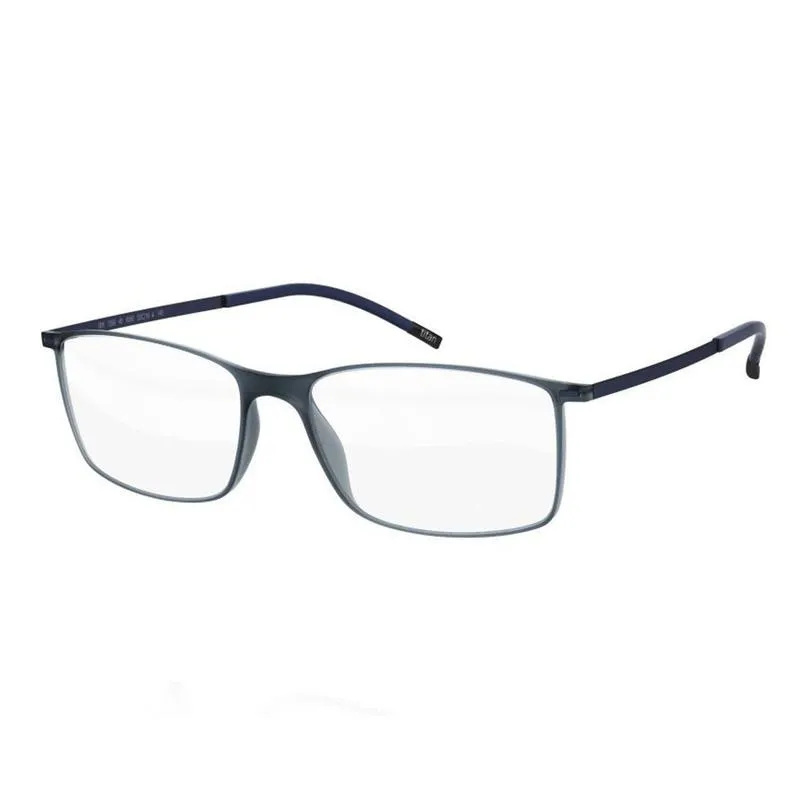 SILHOUETTE Rectangle Unisex Sunglasses Black Frame - SIL2902 6051