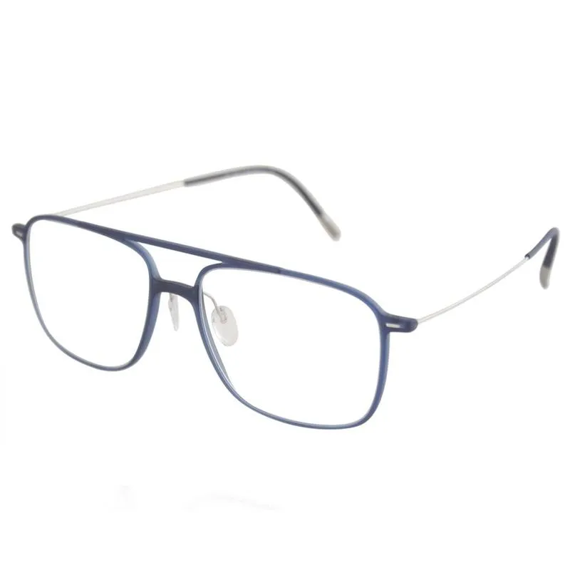 SILHOUETTE Square Unisex Sunglasses Blue Frame - SIL2915 5100