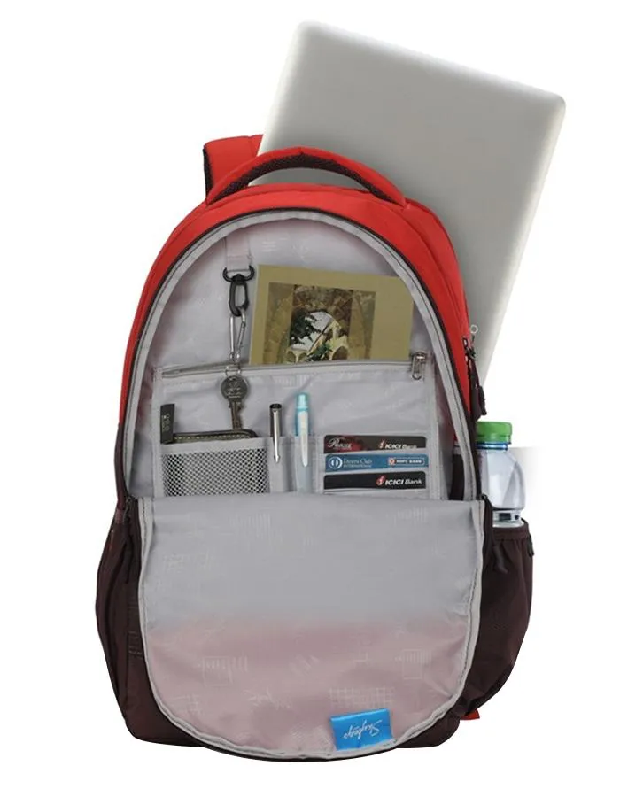 SKYBAGS Herios 02 Unisex Brown Laptop Backpack 30 Ltr. - SK BPHER2BRN