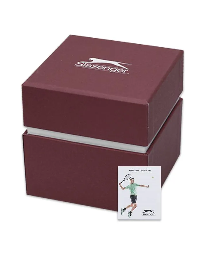 SLAZENGER Unisex Analog Red Dial Watch -SL.9.6371.3.04