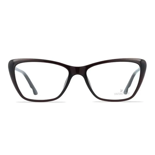 SWAROVSKI Butterfly Women Sunglasses Black Frame - SW5173F 048