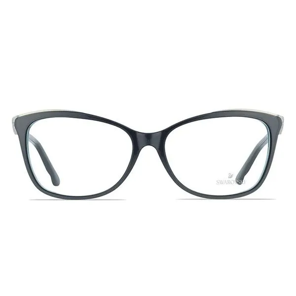 SWAROVSKI Cat Eye Women Sunglasses Blue Frame - SW5157F 005