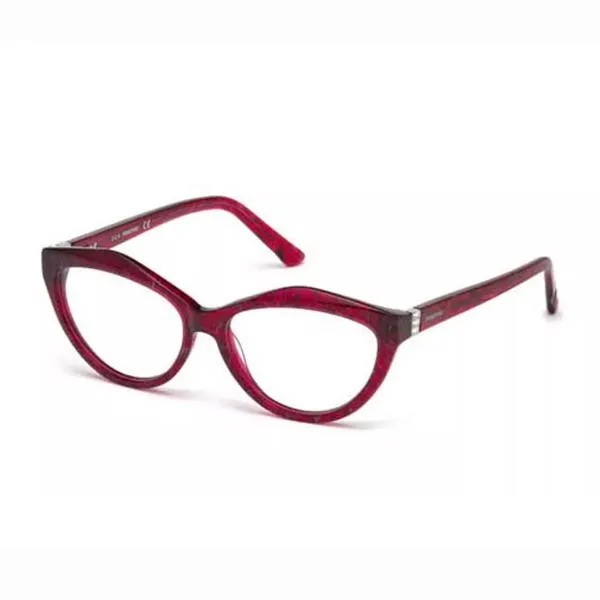 SWAROVSKI Cat Eye Women Sunglasses Red Frame - SK5142 068