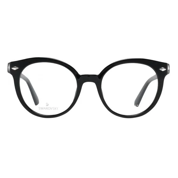 SWAROVSKI Round Women Unisex Black Frame - SK5272 001