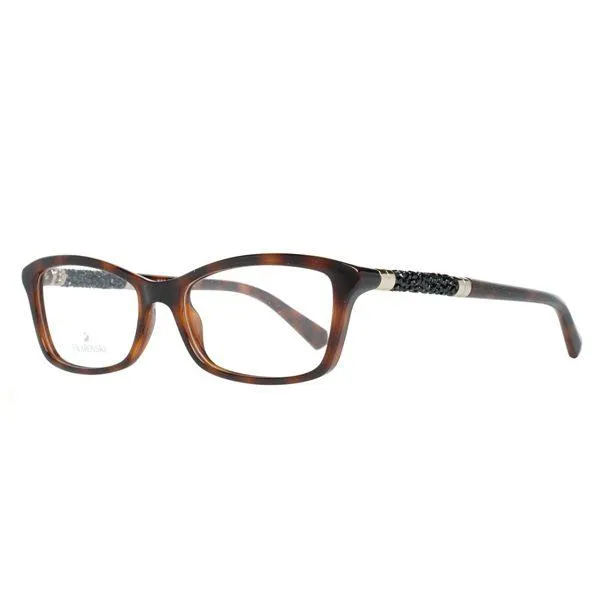 SWAROVSKI Square Unisex Sunglasses Black Frame - SK5257 052