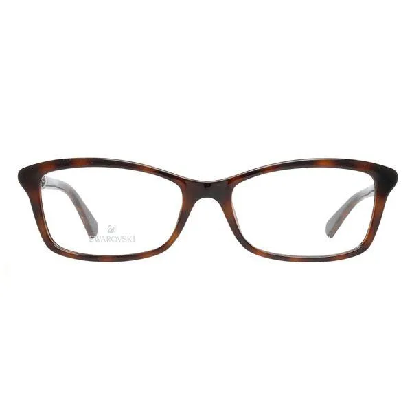 SWAROVSKI Square Unisex Sunglasses Black Frame - SK5257 052