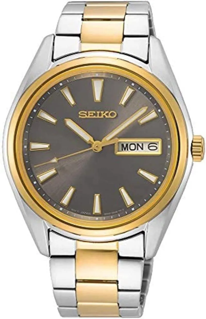 Seiko Women Analogue Japanese Quartz Watch with Stainless Steel Strap SUR348P1