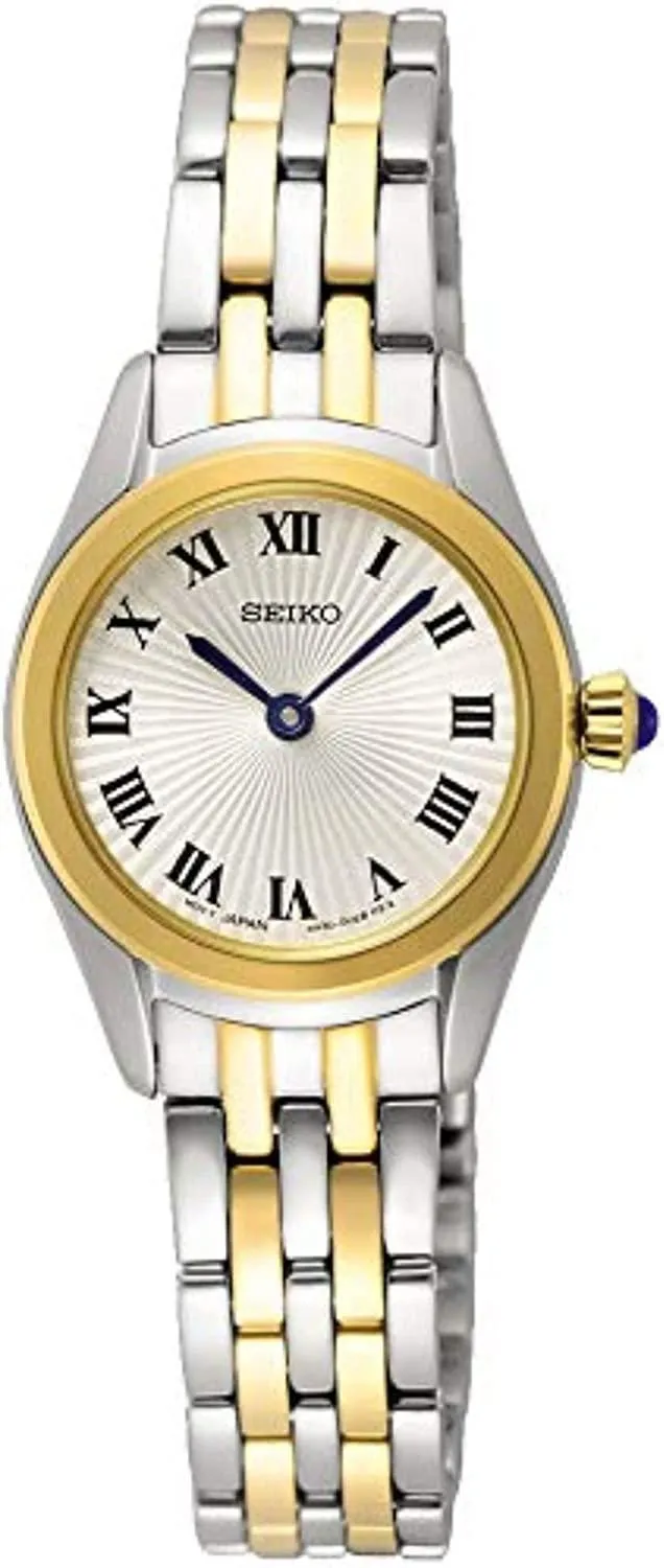 Seiko Women Analogue Japanese Quartz Watch with Stainless Steel Strap SWR038P1