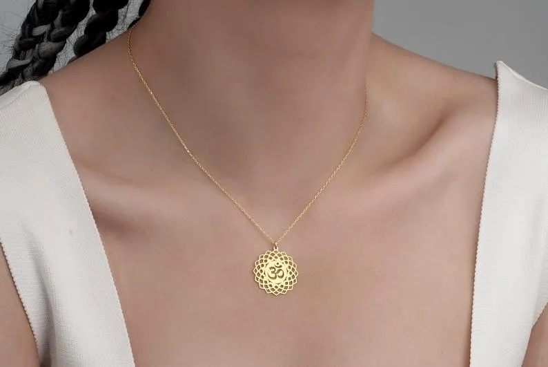 Sterling Silver Aum Jewelry