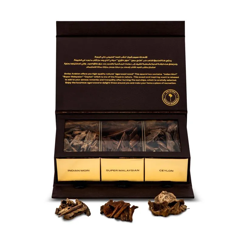 Swiss Arabian Agarwood 24G×3Pcs Set