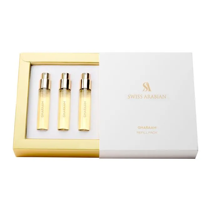 Swiss Arabian Gharaam EDP Unisex 10ML × 3Pcs  Refill Set