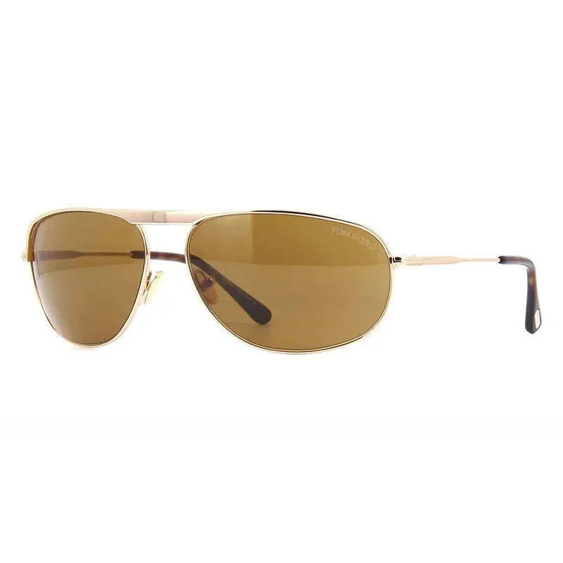 TOM FORD Aviator Men Sunglasses Gold Frame - 774 28E