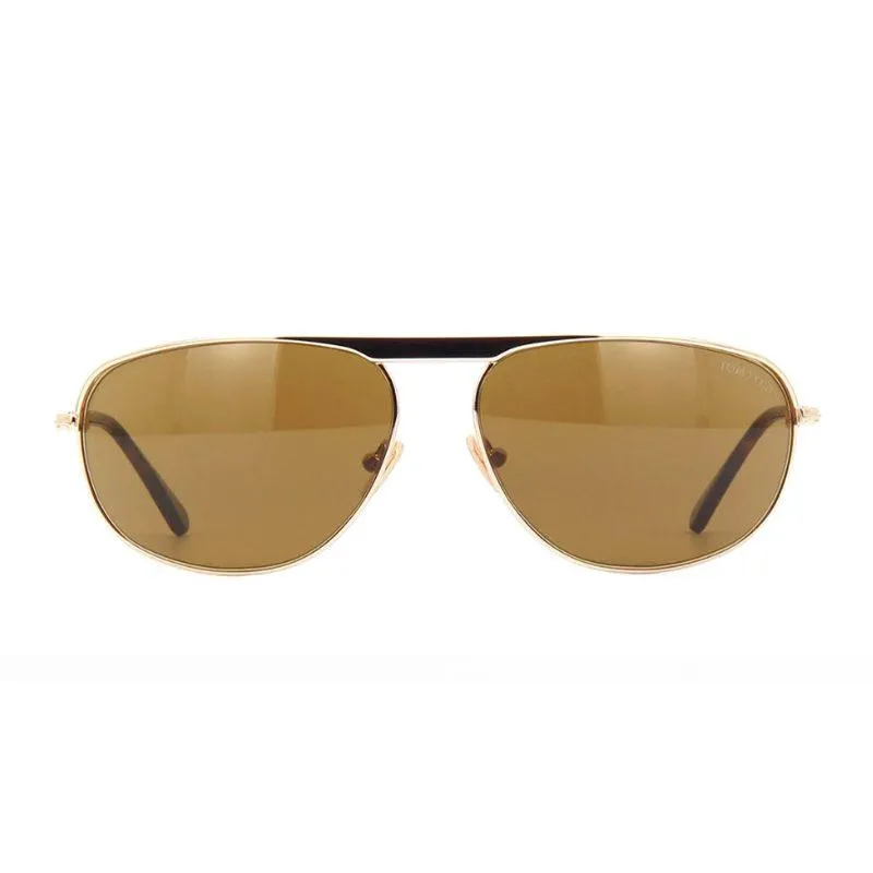 TOM FORD Aviator Men Sunglasses Gold Frame - 774 28E