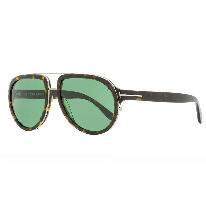 TOM FORD Aviator Men Sunglasses Havana Frame - 779 52N